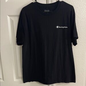Champion Men's Black Short Sleeve Tee